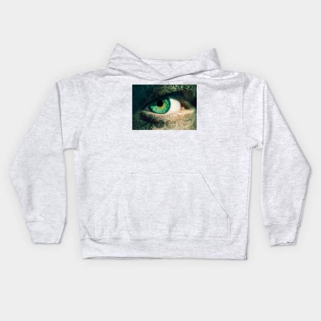 An Eye for Art Kids Hoodie by micklyn